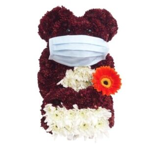 get well teddy bear bouquet